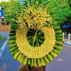 Lẵng Hoa Chia Buồn Tang Lễ 498
